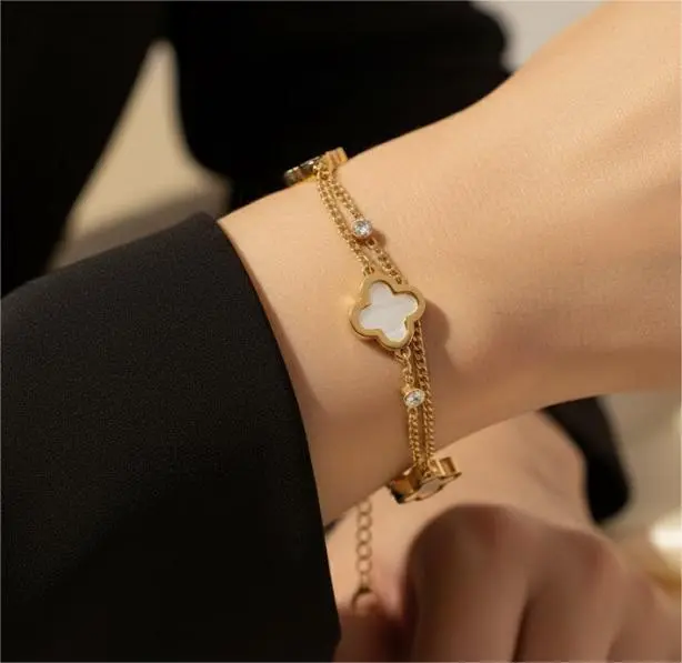 [S-Bracelet-249] Clover Light