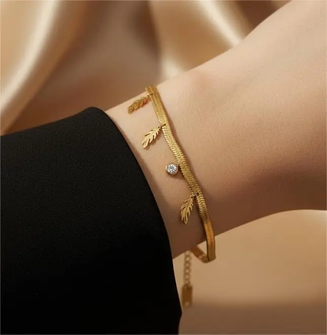 [S-Bracelet-160] Twilight Fern