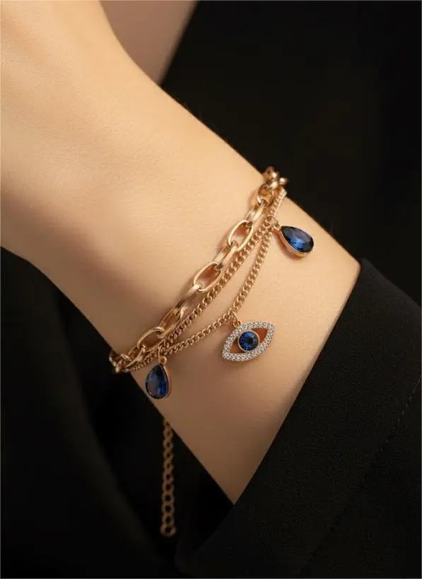 [S-Bracelet-31] Ocean Eye