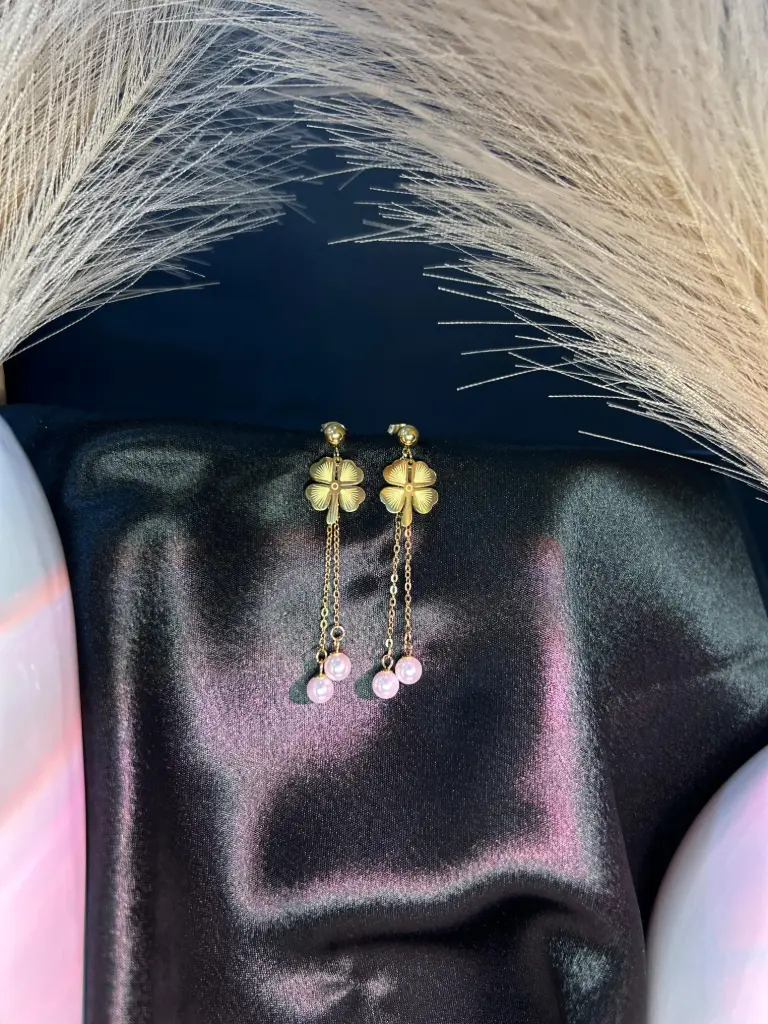 Golden Clover Charm