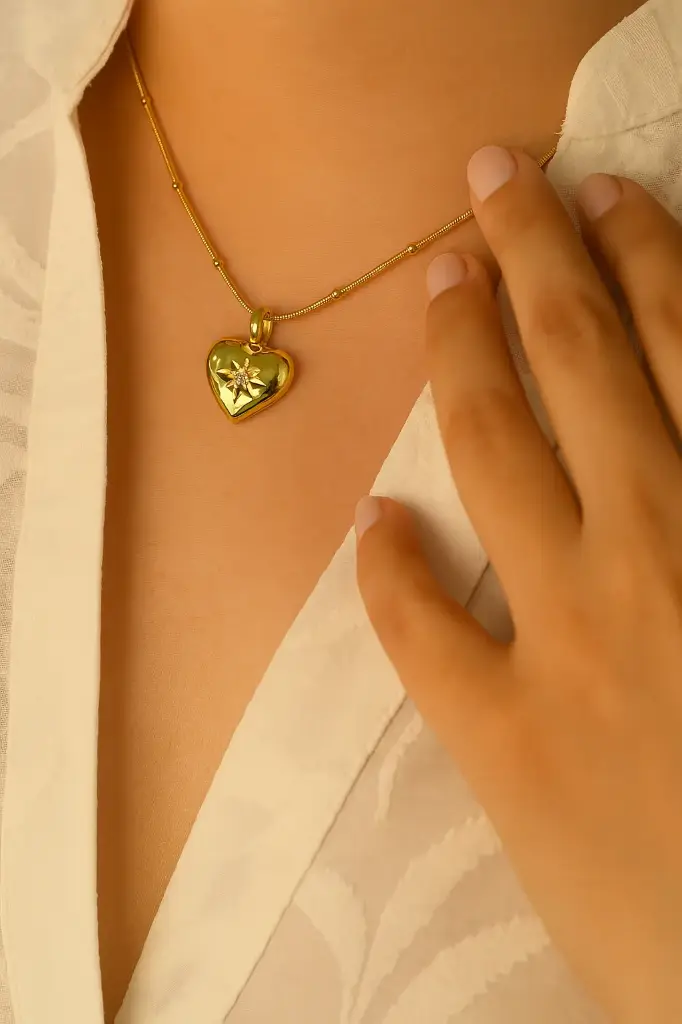Zirchonia Star In Heart