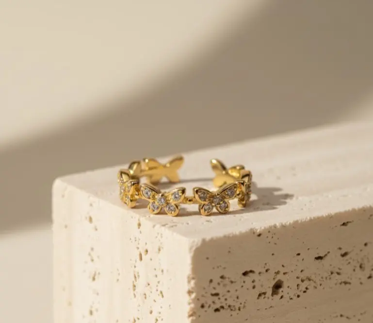 Luxe Butterfly Ring