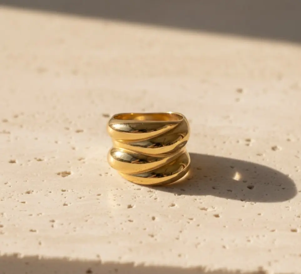 [Ring R-392] Chunk Luxe