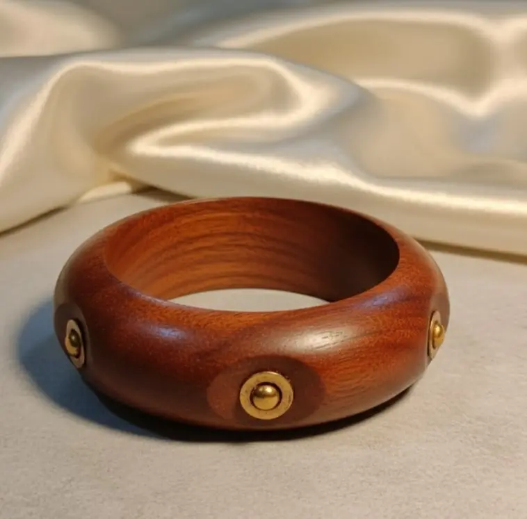 Boho Wooden Bangle