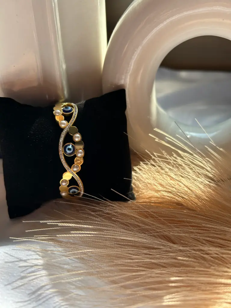 Golden Infinity Evil Eye