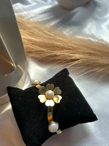 [SS Bracelet-1064] Pearl Petals
