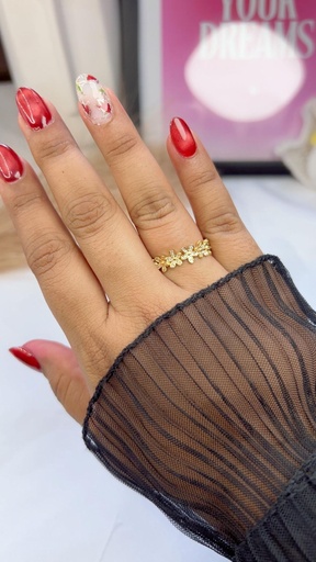 Luxe bloom ring
