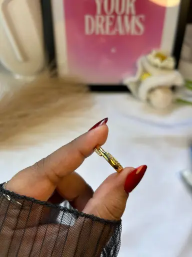 Luxe Golden Harmony Band Ring